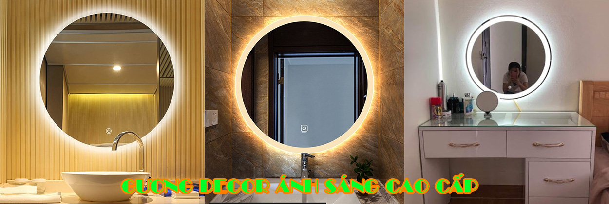 Gương Decor Ánh Sáng