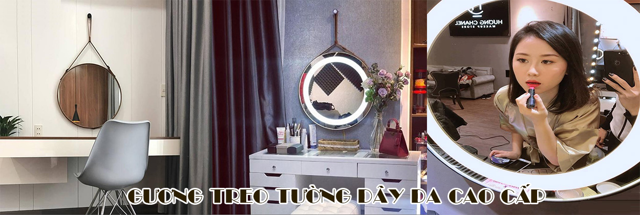 Gương Bọc Da Cao Cấp